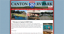 Desktop Screenshot of cantoni20rvpark.com